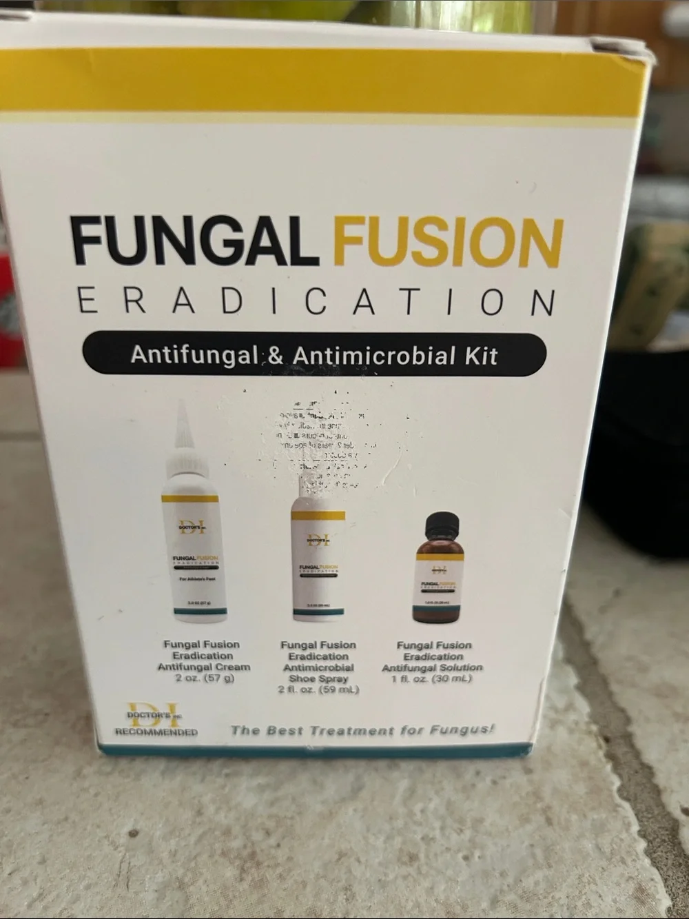 Eradication Antifungal & Antimicrobial Kit - White/Yellow